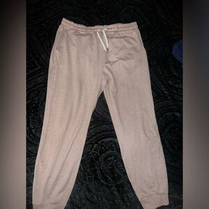 Super soft purple/gray Vuori Jogger. Size M